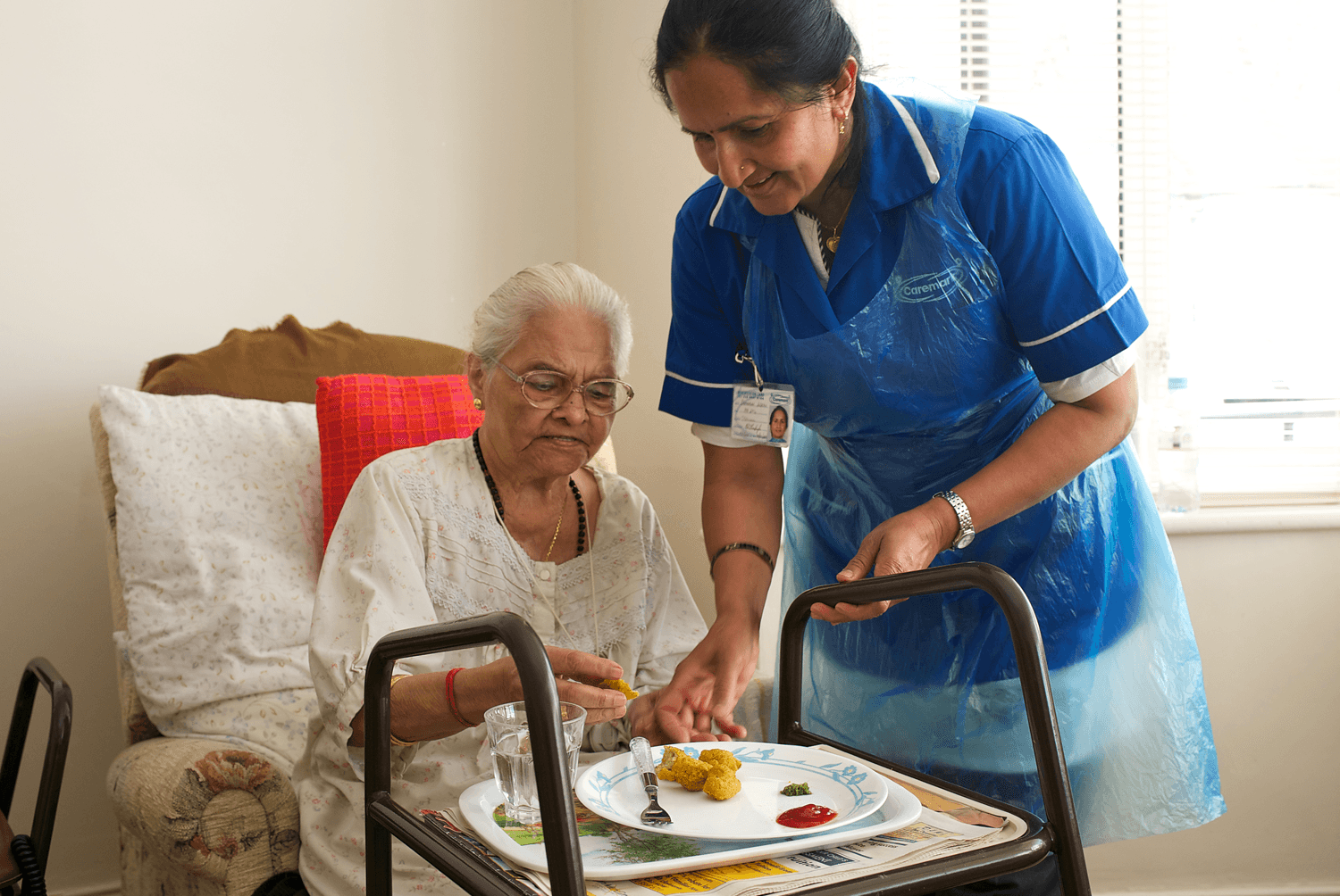 Caremark meal preparation with home care worker