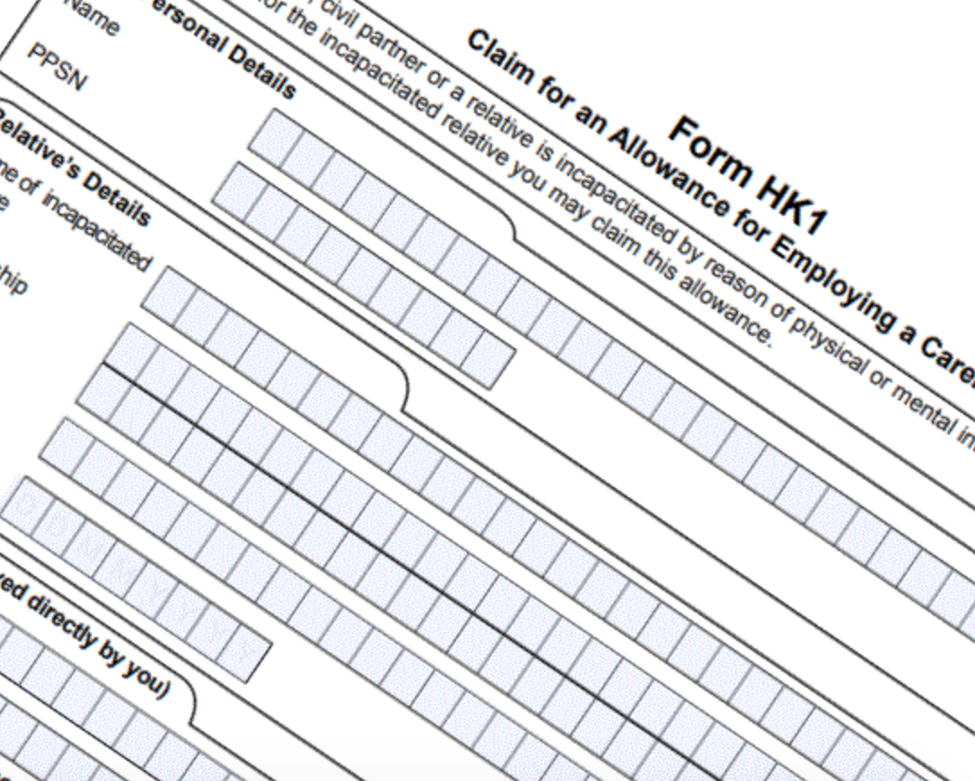 Tax-relief Care of the elderly Caremark Carer